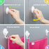 2 x Mesh Bath Toy Organizer + 8 Ultra Strong Hooks - Perfect Bathtub Toy Holder for Kids & Toddlers