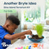 Bryte Light Up Dinosaur Terrarium Kit for Kids, Dino Habitat with Real Plants, LED Lights, Birthday Gifts