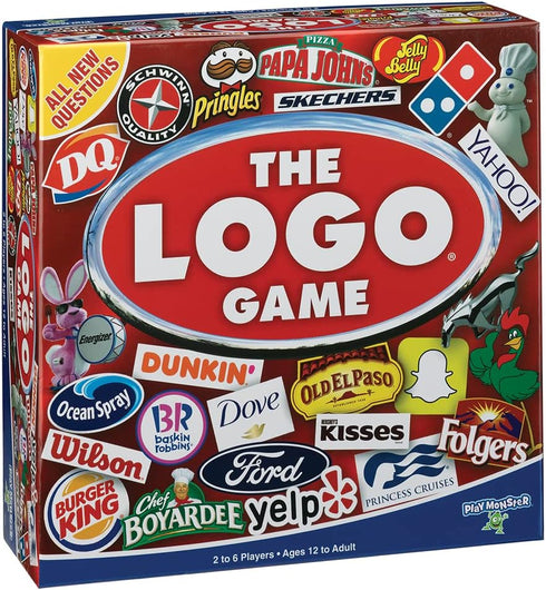 The Logo Game - Fun Party Game of Things You Know and Love! - Ages 12+ - 2-6 Players