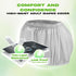 Menpol (2, Adult Diaper Covers Waterproof, Leakproof Incontinence Plastic Pants Protective, Reusable Rubber Underwear
