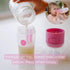 9 oz 2-Pack #2 260 ml, PopYum Orange Anti-Colic Formula Making/Mixing/Dispenser Baby Bottles, with Medium Flow Nipples
