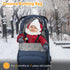 6-36 Zooawa Stroller Bunting Bag Universal, Waterproof Baby Stroller Footmuff, Stroller Sleeping Bag for Cold Weather