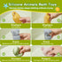 9PCS 6-12 1-3 Baby Bath Toys Mold Free Bath Toys for Babies Months Bathtub Water Toys with Easy Clean Silicone Bath Toy
