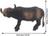 Gemini&Genius Cow Toy for Kids, Realistic Buffalo Safari Animal Figure for Nature Learning