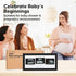 KeaBabies Baby Sonogram Picture Frames - Trio Ultrasound Picture Frames, First Time Mom Gift, Cute Pregnancy Reveal