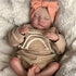 YuDill 17 Inch 3+ Realistic Baby Doll for Girls Age Full Vinyl Washable Body, Soft Touch, Closed Eyes Lifelike Toy Gift