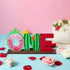 Watermelon One Letter Sign Wooden Centerpieces for First Birthday Party Decor, Summer Fruit Photo Props