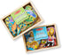 Melissa & Doug Wooden Magnets Set - Animals and Dinosaurs, 40 Wooden Magnets