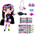 11" Decora Fashion Girlz Doll - Luna Stickers & Endless Style Fun for Creative Play
