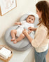 28"16", Baby Changing Pad, Waterproof Wipe-Clean PU Leather with High-Density Foam, Non-Slip Raised Edge Contour