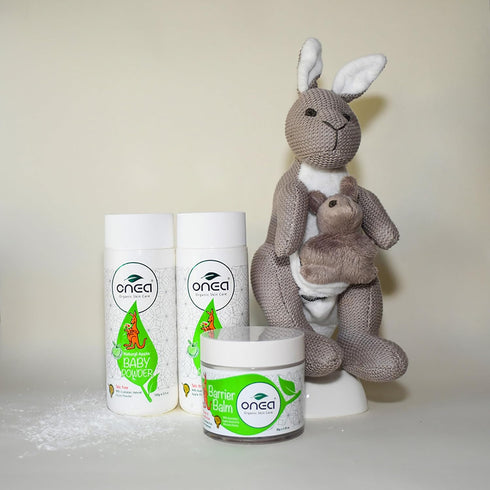 ONEA Baby Barrier Balm - Gentle Diaper Rash Cream with Grapeseed, Coconut and Jojoba oil - Soothing Diaper Cream