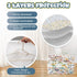 31.5" 21.5" Use(Floral1) Baby Diaper Changing Pad x Extra Large Waterproof Absorbent Portable Changing Mat, Reusable