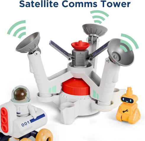 Playset 2 3 4 5 6 7 8 iPlay, iLearn Kids Space Toys, Spaceship Adventure Planet W/ Astronaut Rocket Shuttle, Boy