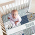 Noverbibi Set, 2 Sets, Personalized Baby Crib Bedding Construction Mountains Theme, Piece Crib Bedding Standard Crib