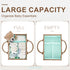 FA231103-2N MOMINSIDE Diaper Caddy Organizer, Baby Basket Nursery Storage, Portable Changing Table Car caddy organizer