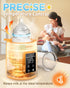 Bottle Warmer, Faster Heating Baby Milk Warmers for All Bottles with Accurate Temp Control Water Bath Tech and Auto