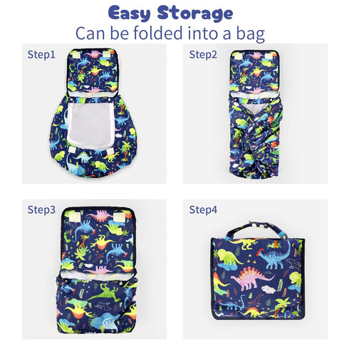 Baby Car Seat Cover, Windproof Carseat Cover for Infant Boys, Infant Breathable Carseat Canopy, Compatible with Most