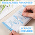 6 Pack 120 Count Threlaco Breast Pump Wipes Clean and Irritant Free Resealable Convenient Breast Pump Cleaning Wipes