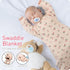 3-6 Transitional Baby Swaddling Sack with Arms Up Length Sleeves Mitten Cuffs Months Wearable Swaddling Blanket