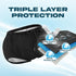 LFDAVP 3XL Reusable Adult Swim Diaper Special Needs, Incontinence Plastic Pants Cloth Diaper Cover, Waterproof Training