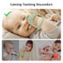2 Pack 0-3-6-12 Baby Teether Toy, BPA Free Silicone Mitten Glove Teether for Sucking Needs, Baby Teething Toys Months