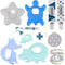 Dodo Babies Baby Shower Gifts - Teething Toy & Pacifier Clip Set