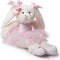 Bearington Collection Ballerina Stuffed Animal, Ballet Doll, Dance Recital Gifts for Girls, Bunny Lilly, 15"