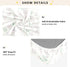 miaozhen 1 Pack 52x28 Cotton Baby Crib Sheets Comfy Breathable Pink and Green Daisy Flower and Bee Toddler Mattresses