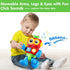 Robot Toys for 1 Year Old Boy - Musical Light Up Educational Toy for 12-18 Months
