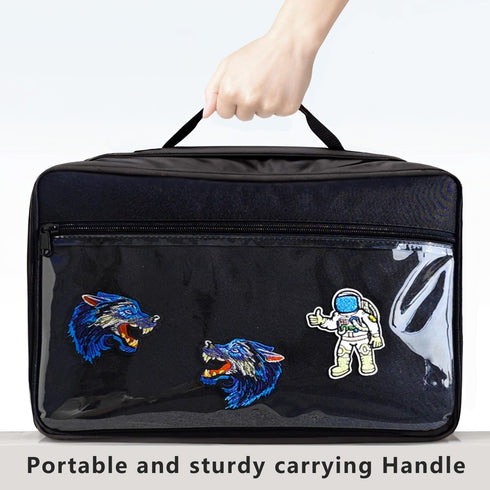 96 Toy Cars Storage Case Compatible with Hot Wheels, Matchbox Cars Storage Case, Carrying Case for Mini Toys