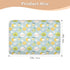 siphylline 52" 34" Cartoon Cute Fruits Cloud Blue Extra Large Resuable Changing Pad Covers Water Resistant Pee Pads