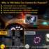 Yakry 1080P, 170 360 Y60 Baby Car Camera for Backseat - HD Wide Angle, Night Vision, Rotation, Safe for Babies, Easy