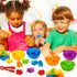Counting Toys Matching Game for Kids - Preschool Learning Activities with Sorting Bowls for Ages 3-5 Animals