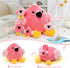 Tummy Mommy 4 Tezituor Pink Flamingo Stuffed Animal,Easter Valentines Gifts Flamingo Plush for Girls Kids Toddlers