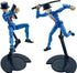 3D Printed 8.13-inch Action Figure Dummy-Mici20, Full Body Movable Toy with Multiple Accessories, Desk Decoration (Blue)