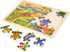 Melissa & Doug Dinosaurs Wooden Jigsaw Puzzle with Storage Tray, 24 pcs