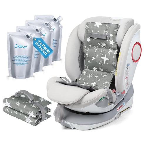 Orzbow Car Seat Cooling Pad for Toddler with Removable Ice Pack, Summer