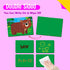 28 1-5 SpriteGru Jungle Animal Memory Game, Chunky Cards Wild Animal Head Tail Matching Game Players Memory Matching