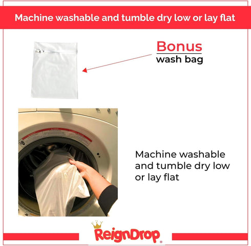 ReignDrop Piddle Pad Car Seat Protector for Toddler and Baby Potty Training Waterproof Car Seat Pee Pad Reusable Liner