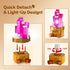9 Pack Set 1170PCS CUBIMANA Easter Party Favor Mineral Mini Building with LED Light, Crystals Flower Bonsai Block Toy
