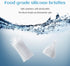 Electric Baby Bottle Brush Cleaner - Rechargeable Silicone Brushes Set with Replaceable Brush Head