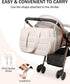 Puffer Quilted Diaper Tote with Breast Pump Compartment & Changing Pad