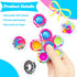 MEZHOBBY 30 Pcs Fidget Spinners Toys for Boys Girls, Christmas Party Favors, Goodie Bag Stuffers Class Supplies Prizes