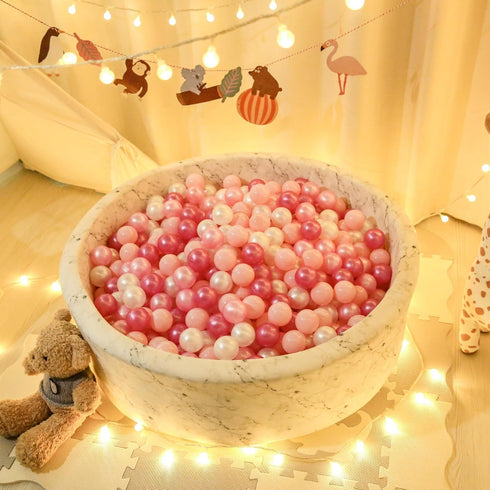 STARBOLO 170pcs Ball Pit Balls, Crush Proof Plastic Children's Toy Balls for Birthday Party and Water Play