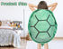 40 Inch Wearable Turtle Shell Pillow - Plush Turtle Stuffed Animal Dress Up Cushion for Adults