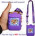JCHPINE Hard Carrying Case and Silicone Cover for Bitzee Interactive Toy, Accessories Case, Purple Case Only