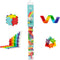 PLUS PLUS - 70 Piece Rainbow Mix, Construction Building Stem/Steam Toy, Interlocking Mini Puzzle Blocks