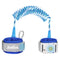 Zooawa Toddler Leash, Anti Lost Wrist Link with Magnetic Lock for 2-4 Years Old Boys Girls - Blue