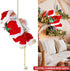 Christmas Decorations, Battery Operated Climbing Santa Claus with Music for Home Party Decoration