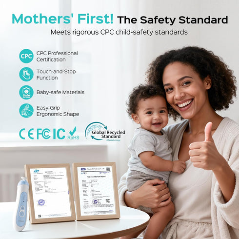 C52 Trimmer 5 6 COSLUS Rechargeable Baby Nail File: Cordless Baby Nail Electric, Baby Nail Clipper with Speeds
